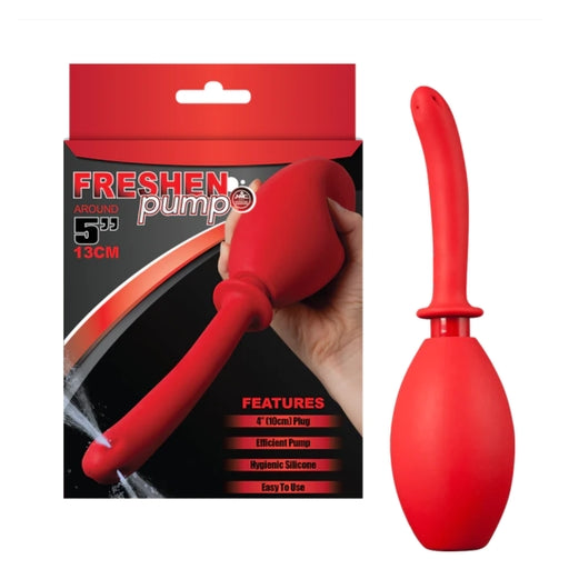 Freshen Douche 5" Silicone Black