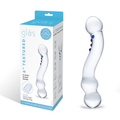 Glass 6" Textured G-Spot Dildo
