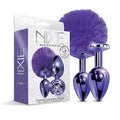 Nixie Metal Butt Plug Pom & Jewel