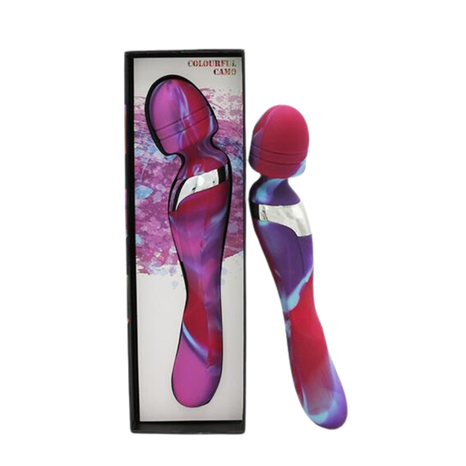 Colourful Camo Beja 2in1 Vibrator