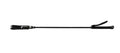 Riding Crop Slim Leather Tip Black