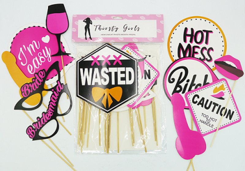 Hen’s Night Photo Booth Props