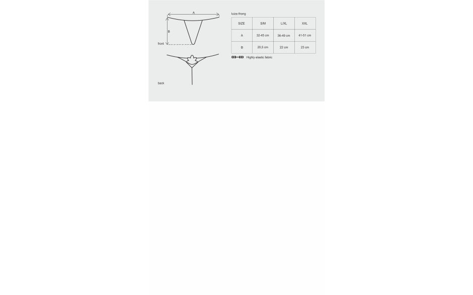 Obsessive Luiza Thong