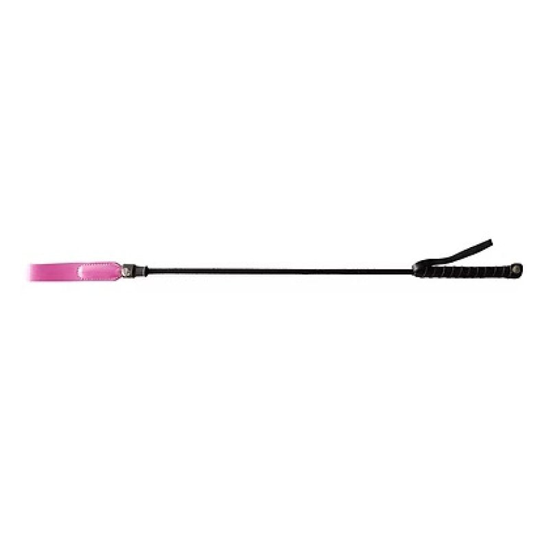Riding Crop Slim Leather Tip 24"